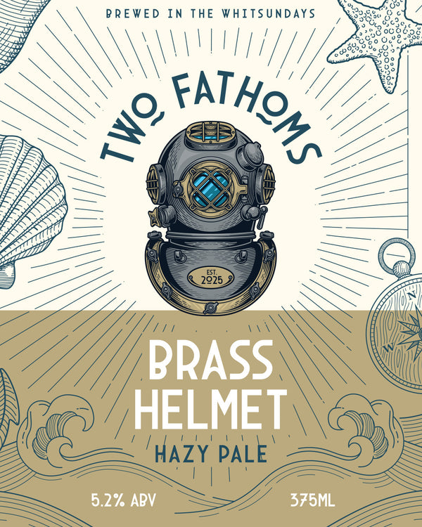 Brass Helmet Hazy Pale