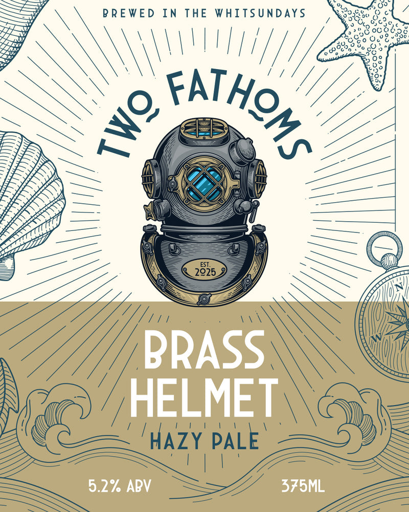 Brass Helmet Hazy Pale